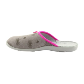 Pantofole Befado 235d162 grigie rosa grigio 2