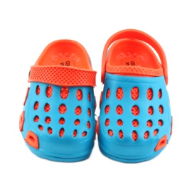 Pantofole Aqua-speed blu arancia 3