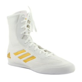 Scarpe da boxe Adidas Box Hog Plus bianco 1