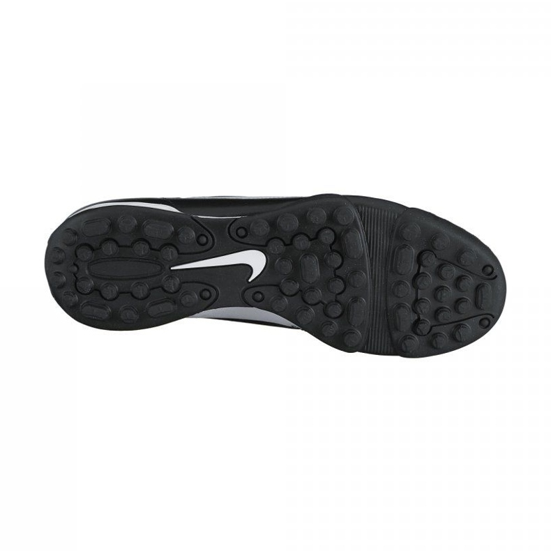 Nike Tiempo Rio Ii Tf 631289-010 scarpe da calcio nero nero 1