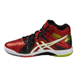 Scarpe da pallavolo Asics Gel-Cyber ​​Sensei 6 Mt M B503Y-2101 multicolore rosso 1