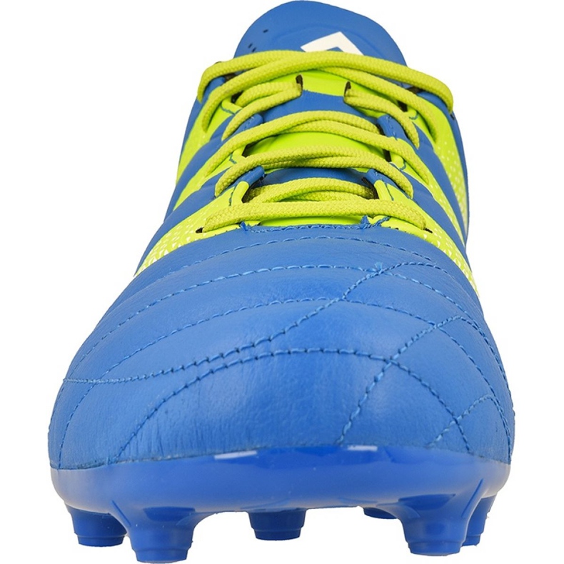 Scarpe da calcio Adidas Ace 16.3 FG / AG M Leather AF5163 blu blu 2