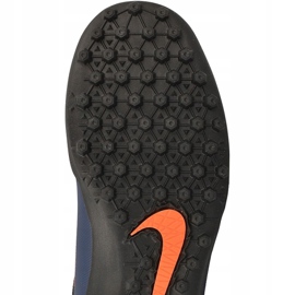 Scarpe da calcio Nike HypervenomX Pro Tf M 749904-480 blu, nero, blu navy, arancione blu navy 1