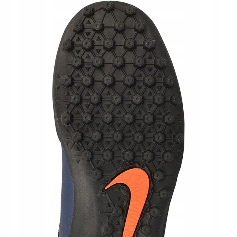 Scarpe da calcio Nike HypervenomX Pro Tf M 749904-480 blu, nero, blu navy, arancione blu navy 1
