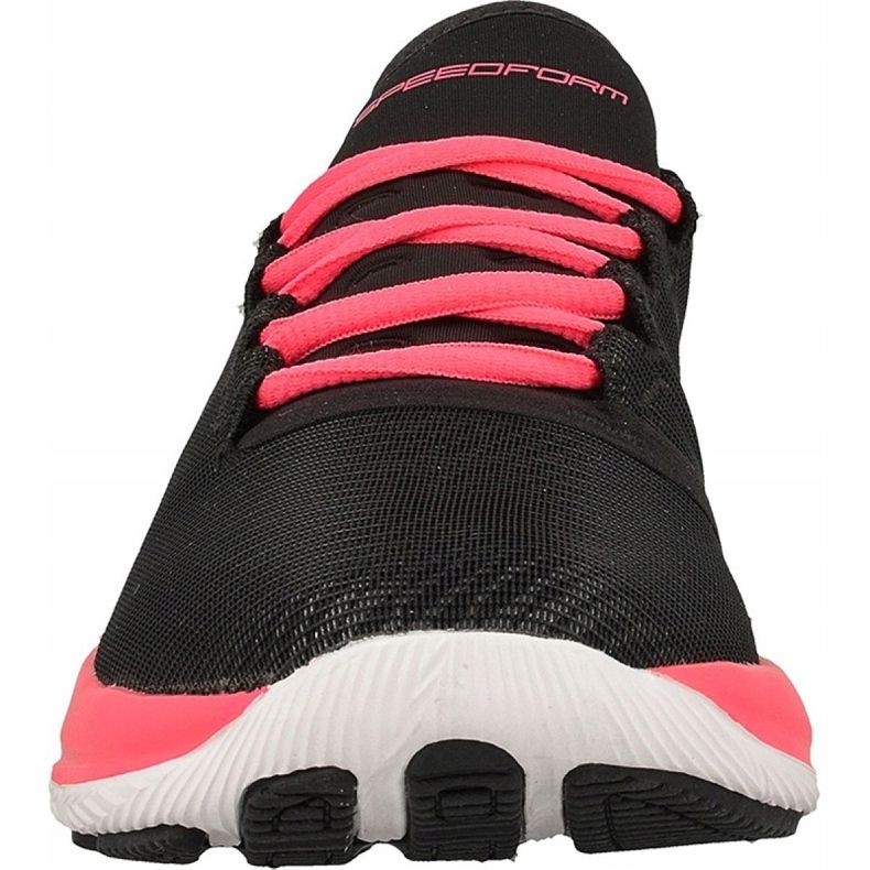 Scarpe da corsa Under Armour Speedform Turbolence Run Fast W 1289792-962 nero rosa 2