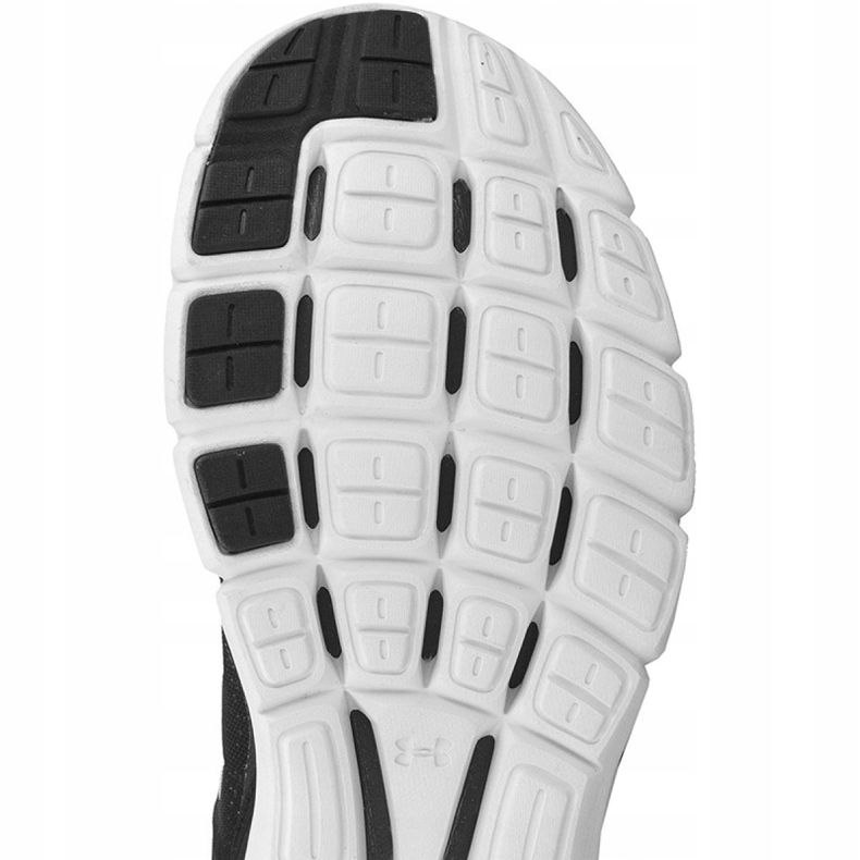 Under Armour Micro G Velocity Runing M 1258789-001 scarpe da corsa nero 1