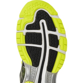 Scarpe da corsa Asics Gel-Nimbus 19 M T700N-9007 nero giallo 1