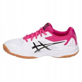 Asics Upcourt 3 W 1072A012-101 scarpe da pallavolo multicolore bianca 1