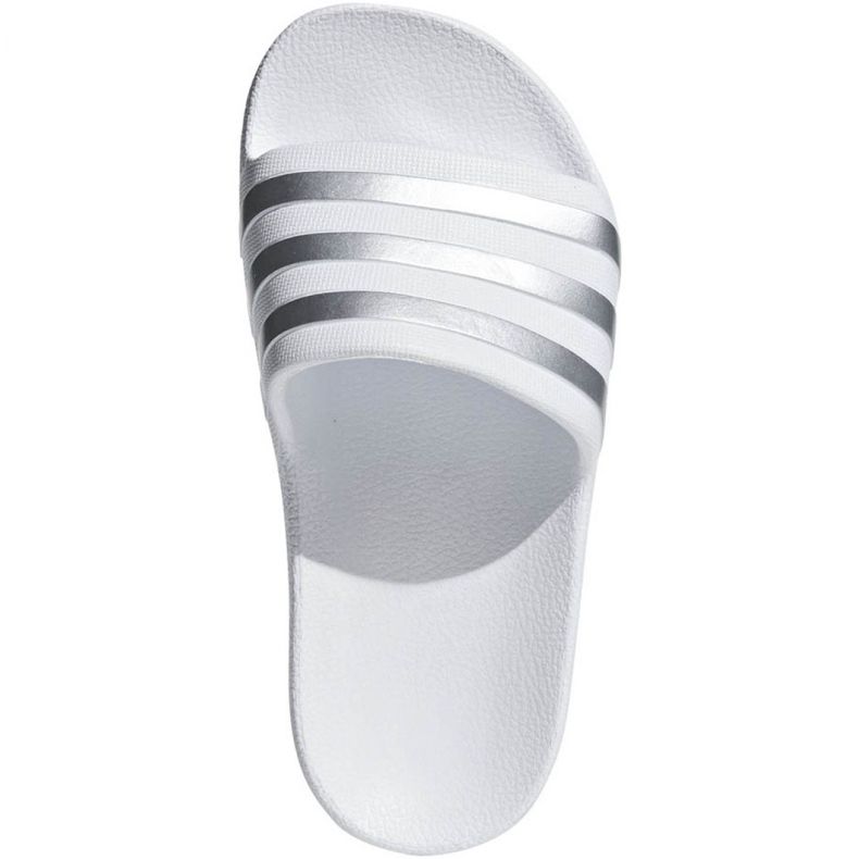 Ciabatte Adidas Adilette Aqua K Jr F35555 bianca 2