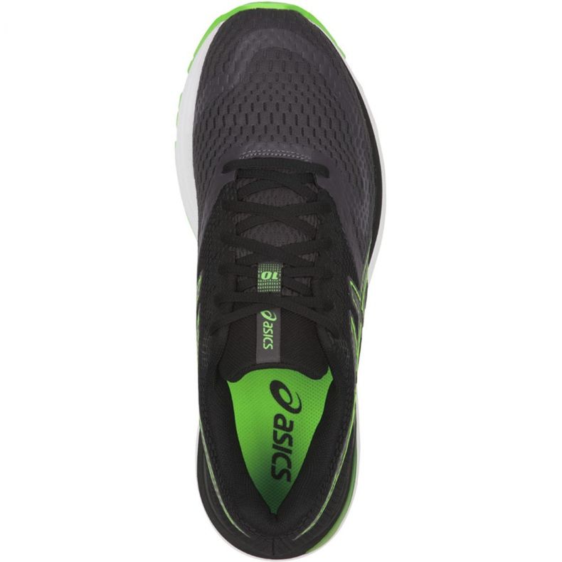 Scarpe da corsa Asics Gel Pulse 10 M 1011A007-021 nero verde 1