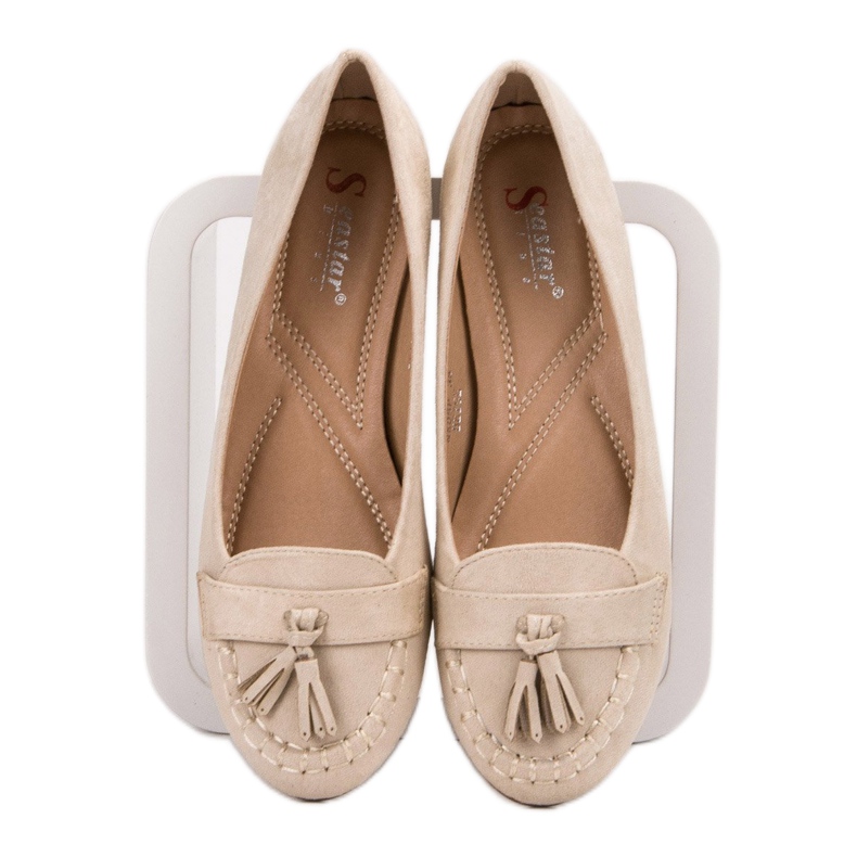 Seastar Ballerine Con Frange beige 2