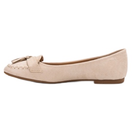 Seastar Ballerine Con Frange beige 1