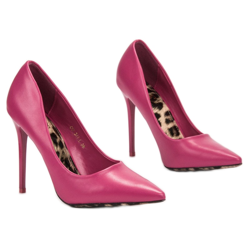 SHELOVET Tacchi alti sexy rosa 1