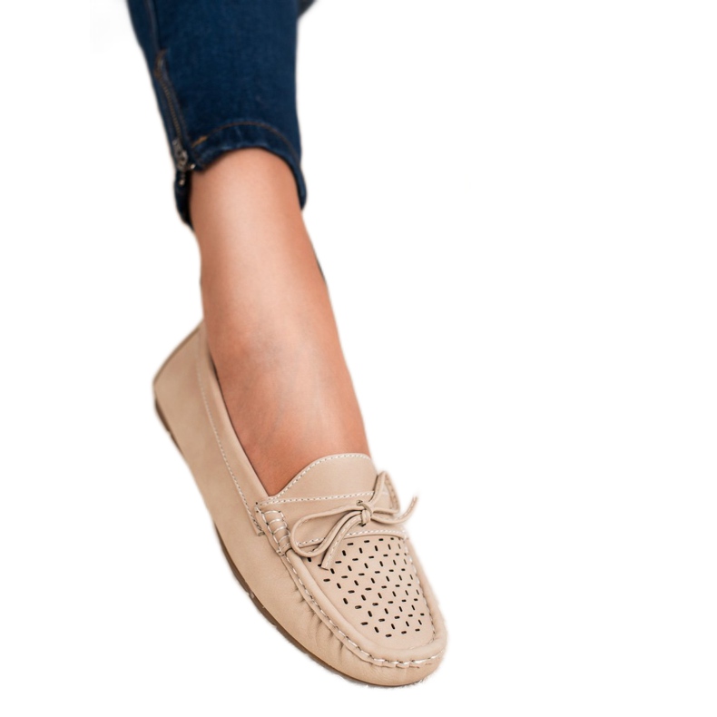 SHELOVET Mocassini casual marrone 2