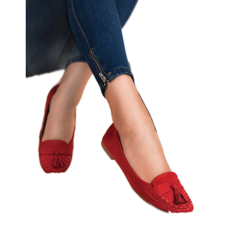 Seastar Ballerine Con Frange rosso 2