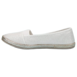 SHELOVET Sneakers slip-on bianco 1