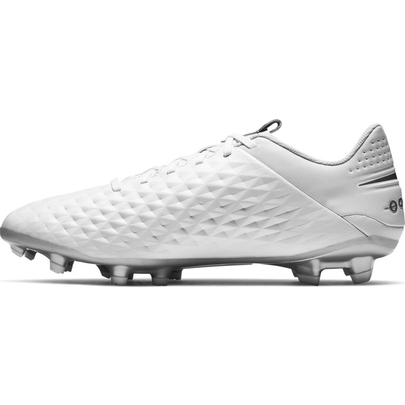 Nike Tiempo Legend 8 Academy FG / MG AT5292 100 scarpe da calcio bianca bianca 2
