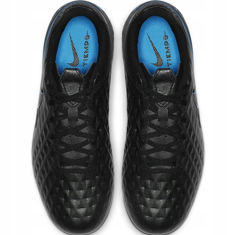 Nike Tiempo Legend 8 Academy FG / MG Jr AT5732 004 scarpe da calcio nero nero 1