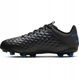 Nike Tiempo Legend 8 Academy FG / MG Jr AT5732 004 scarpe da calcio nero nero 2
