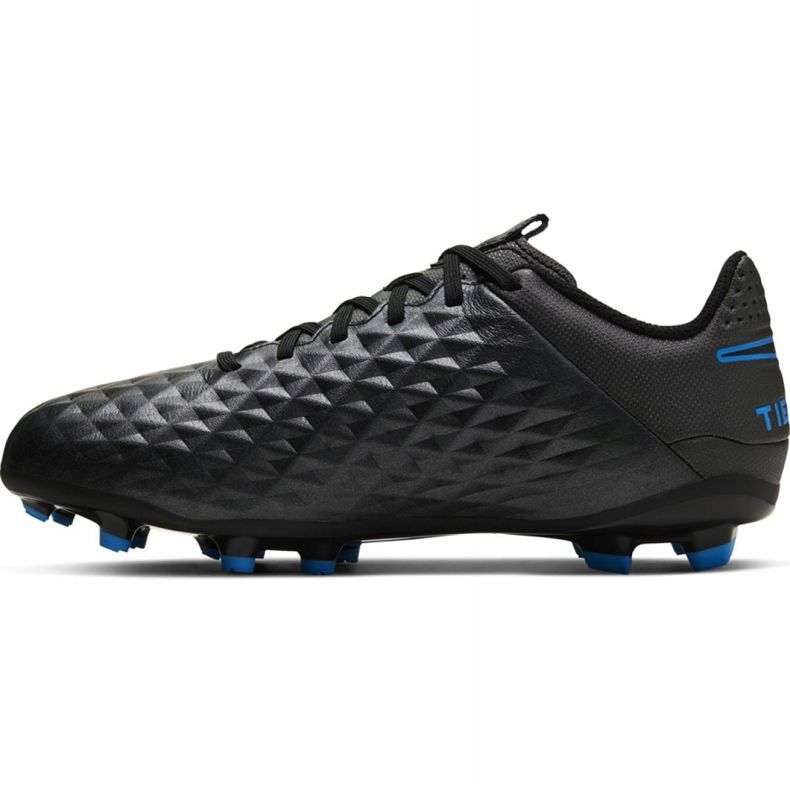 Nike Tiempo Legend 8 Academy FG / MG Jr AT5732 004 scarpe da calcio nero nero 2