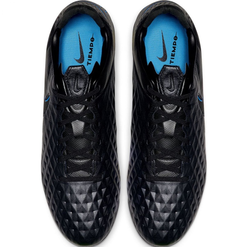 Nike Tiempo Legend 8 Pro Fg AT6133-004 scarpe da calcio nero nero 1