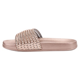 Bello Star Ciabatte in gomma da donna rosa 1