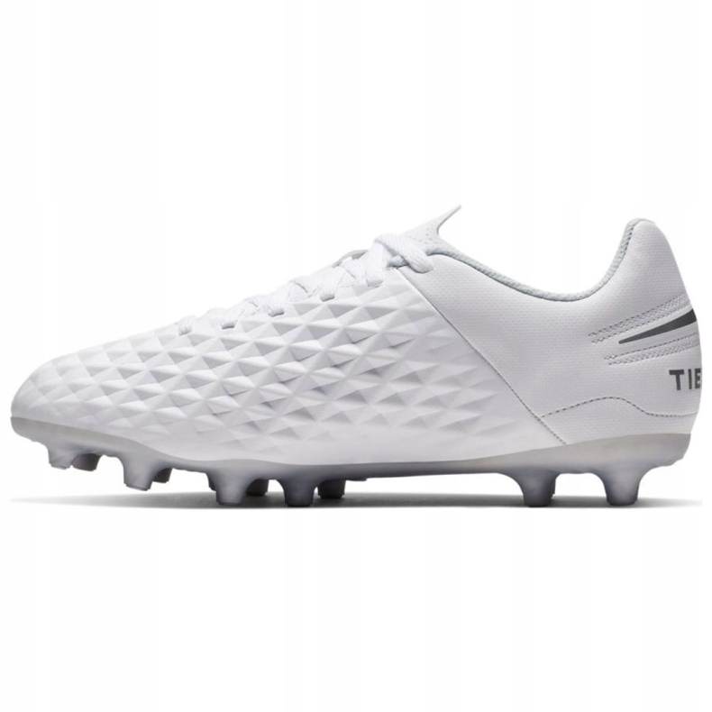 Nike Tiempo Legend 8 Club FG / MG Jr AT5881-100 scarpe da calcio multicolore bianco 1