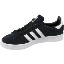 Adidas Originals Campus Jr BY9580 scarpe nero 1