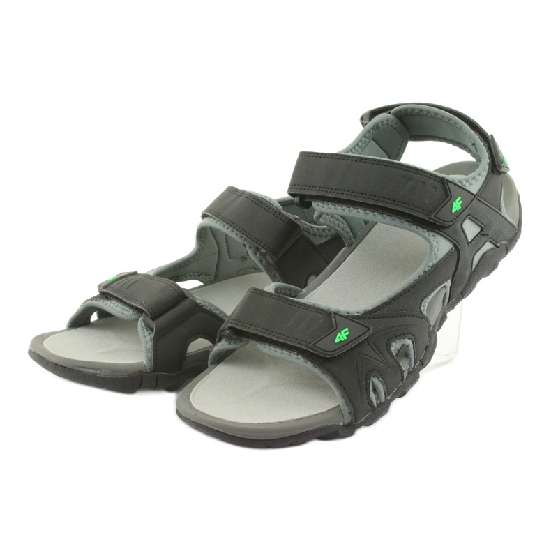 Sandali 4F M H4L19-SAM003 20S nero verde 6