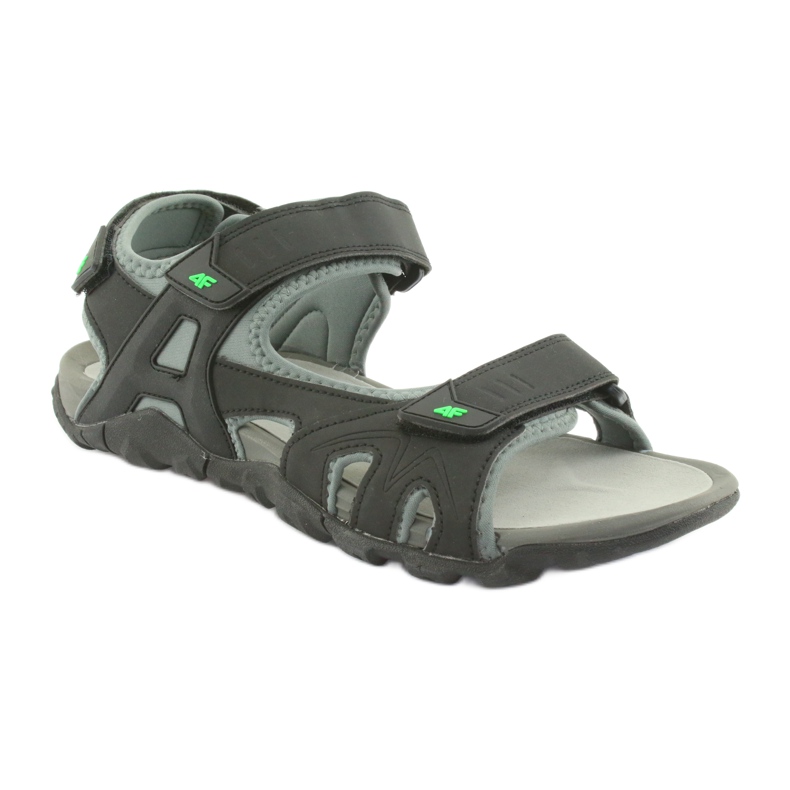 Sandali 4F M H4L19-SAM003 20S nero verde 3