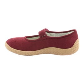 Dr.ORTO Befado scarpe da donna pu-young pu 197D003 bordeaux rosso 2