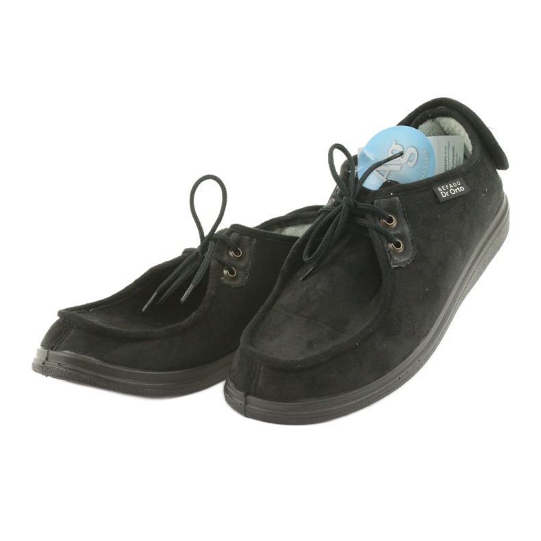 Scarpe da uomo Befado pu 732M004 nero 3