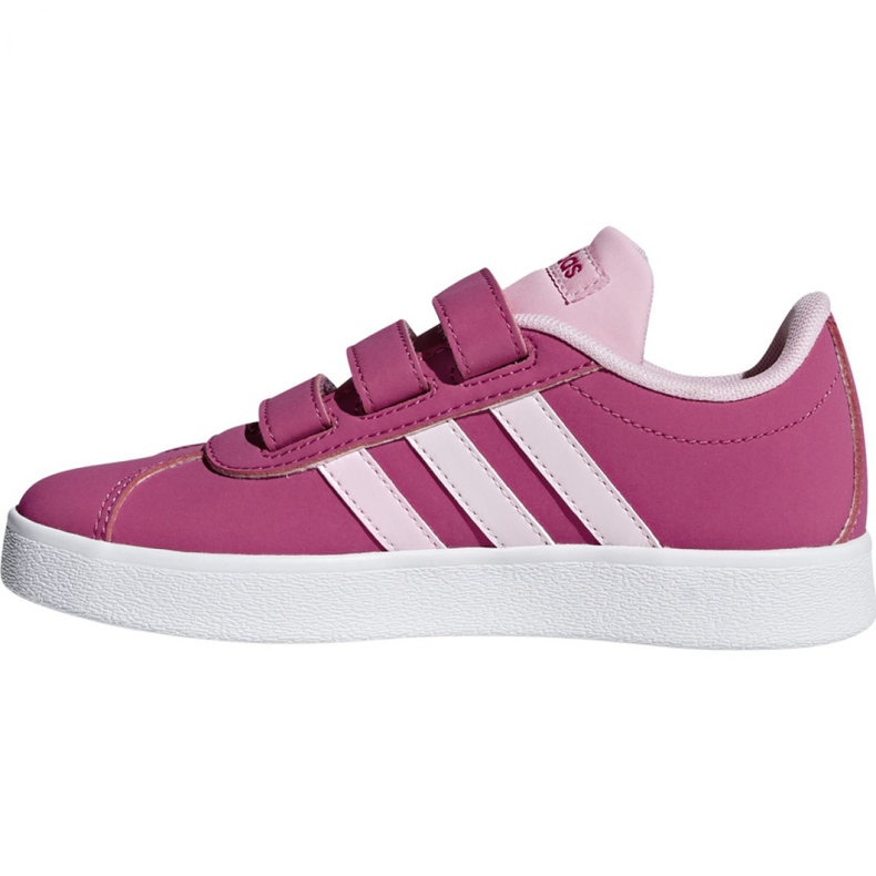 Adidas Vl Court 2.0 Cmf C rosa scarpe Jr F36394 2