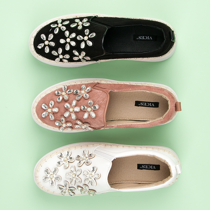 Espadrillas Sulla Piattaforma VICES rosa 1