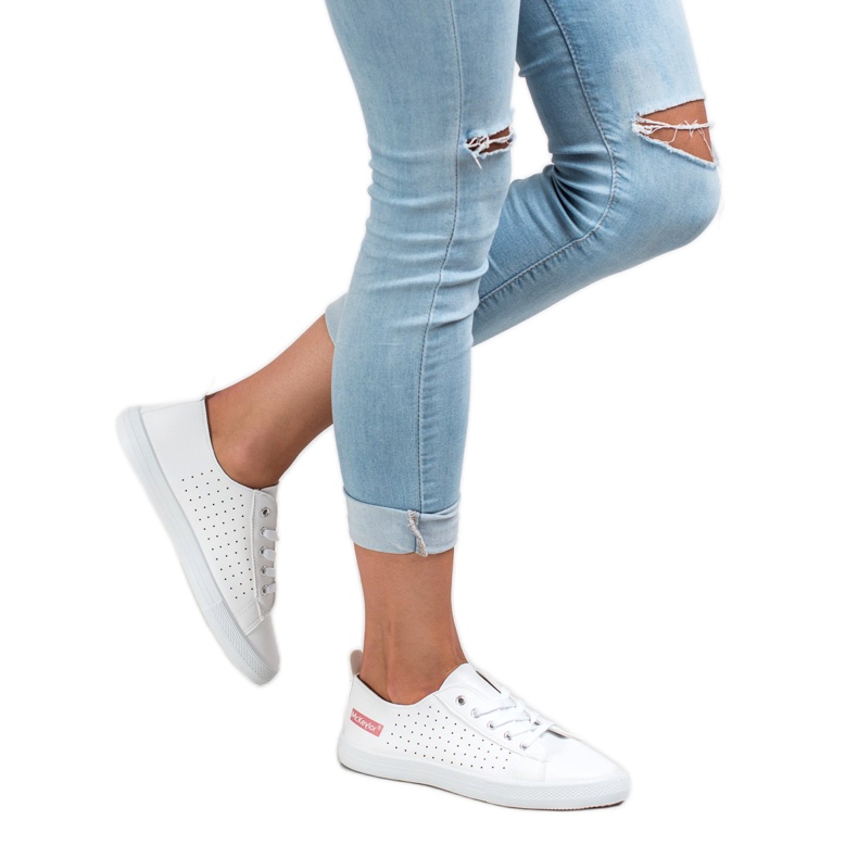 MCKEYLOR sneakers bianche bianca 2