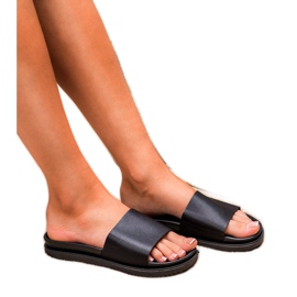 Clowse Pantofole da donna nere nero 1