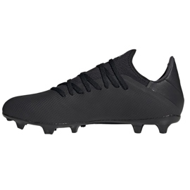 Scarpe da calcio Adidas X 19.3 Fg M F35381 nero nero 1