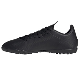 Scarpe da calcio Adidas X 19.4 Tf M F35343 nero nero 1