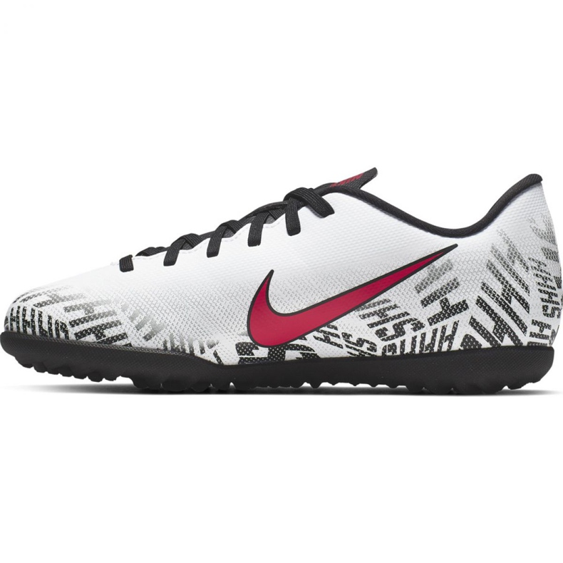 Scarpa da calcio Nike Mercurial Neymar Vapor 12 Club Tf Jr AV4764-170 bianco bianco 1
