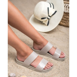 SHELOVET Pantofole di gomma alla moda grigio 1