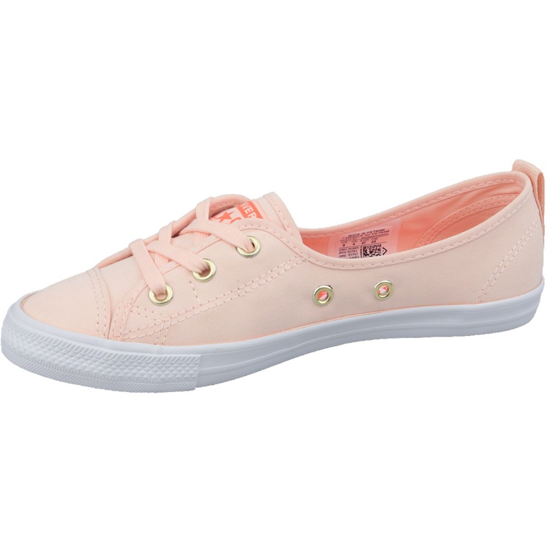 Converse Chuck Taylor All Star Ballet Lace Slip 564313C Arancione arancia 1
