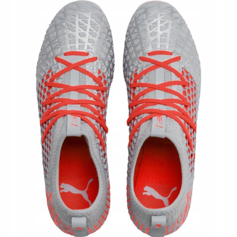 Scarpe da calcio Puma Future 4.3 Netfit Fg Ag M 105612 01 multicolore grigio 1