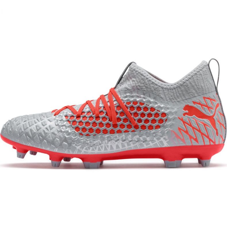 Scarpe da calcio Puma Future 4.3 Netfit Fg Ag M 105612 01 multicolore grigio 2
