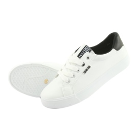 Sneakers bianche BIG STAR 274312 bianco nero 4