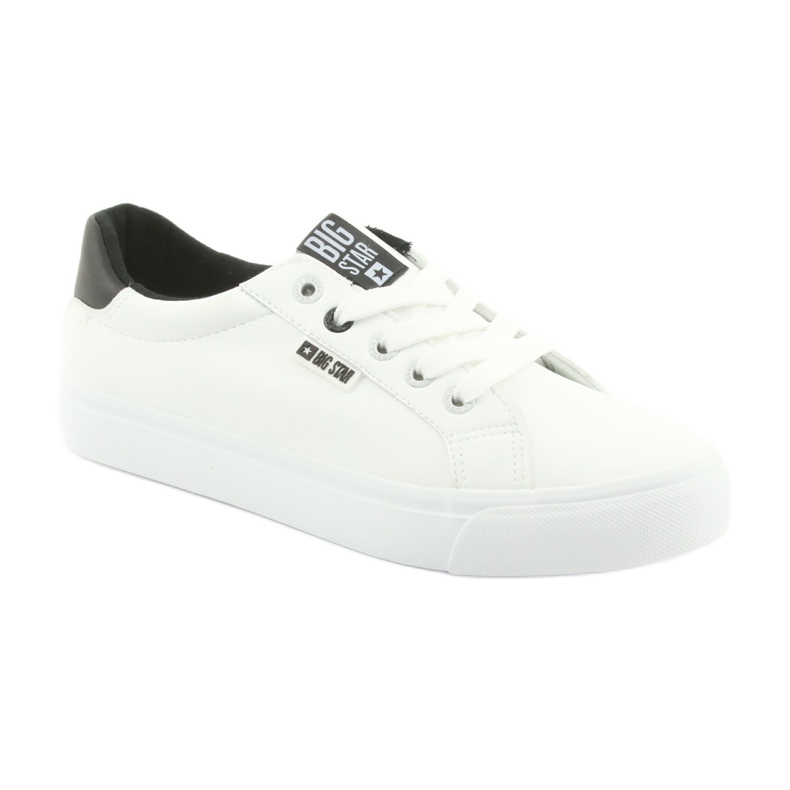 Sneakers bianche BIG STAR 274312 bianco nero 1