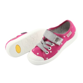 Scarpe per bambini Befado 251X106 rosa grigio 4
