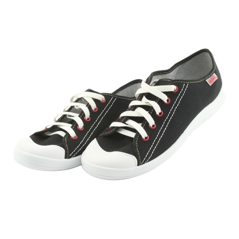 Scarpe giovanili Befado 244Q019 bianca nero 3