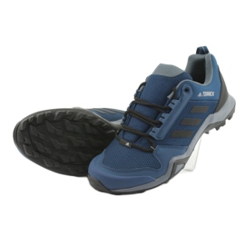 Scarpe da trekking adidas Terrex AX3 M BC0527 nero blu navy grigio 4