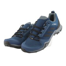 Scarpe da trekking adidas Terrex AX3 M BC0527 nero blu navy grigio 2