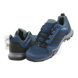 Scarpe da trekking adidas Terrex AX3 M BC0527 nero blu navy grigio 3